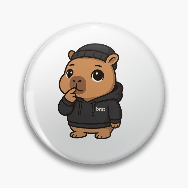 Item preview, Capybara Brat - Kwai Style designed and sold by MangoAndBrat.