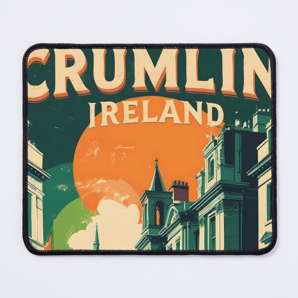 Item preview, Crumlin Ireland 1950s Vintage Travel Tourism designed and sold by TravelersGems.