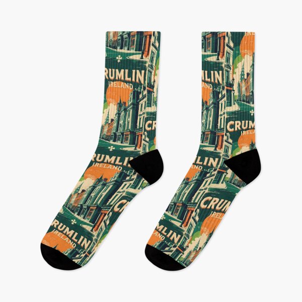 Item preview, Crumlin Ireland 1950s Vintage Travel Tourism designed and sold by TravelersGems.