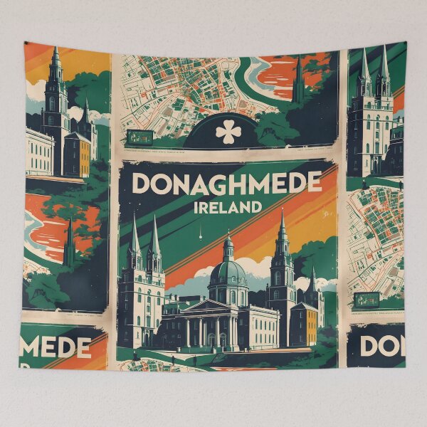 Item preview, Donaghmede Ireland 1950s Vintage Travel Tourism designed and sold by TravelersGems.