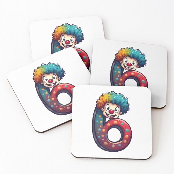 Item preview, Number 6 Shirt with Clown Meme 67 designed and sold by 1FunLife.