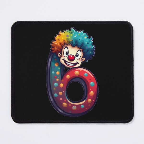 Item preview, Number 6 Shirt with Clown Meme 67 designed and sold by 1FunLife.
