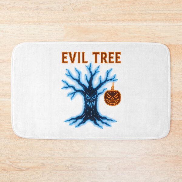 Item preview, Evil Tree – Neon Horror Halloween Art designed and sold by GlowAIDesigns.
