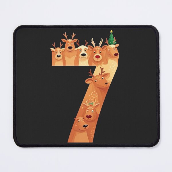 Item preview, 67 Shirt Meme with 7 Reindeer + 1 Moose Funny designed and sold by 1FunLife.