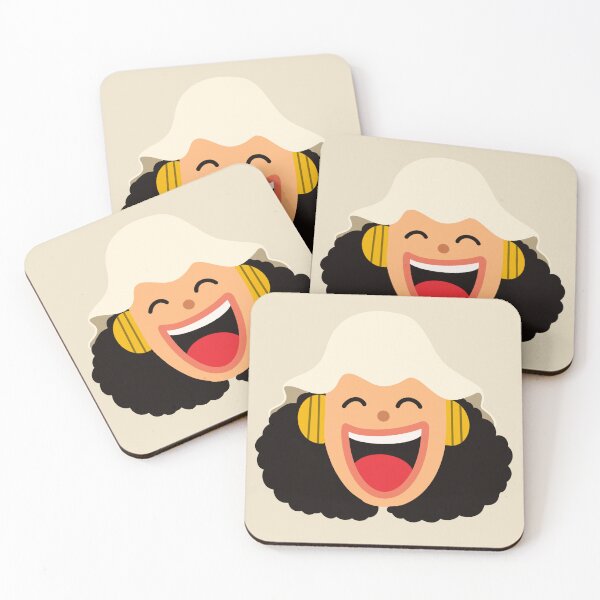 Item preview, Funny Usopp Emoji – Sniper King Laughing Face designed and sold by Shiningsticker8.