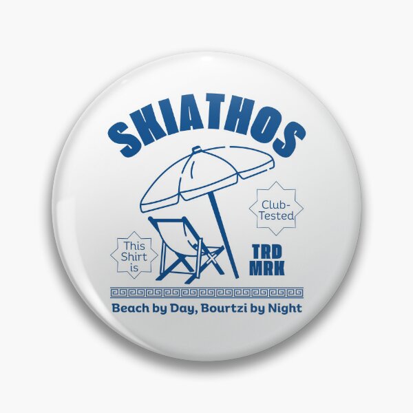 Item preview, Skiathos: beach by day, bourtzi by night  (Skiathos Greece) designed and sold by Peerless-Prime.