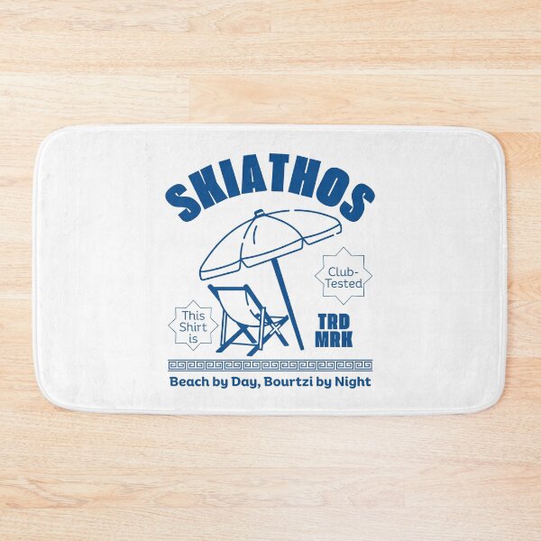 Item preview, Skiathos: beach by day, bourtzi by night  (Skiathos Greece) designed and sold by Peerless-Prime.