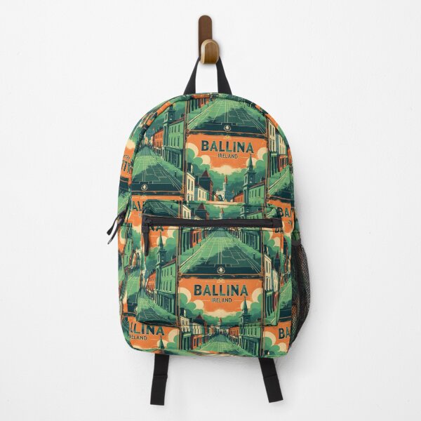 Item preview, Ballina Meala Ireland 1950s Vintage Travel Tourism designed and sold by TravelersGems.