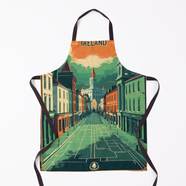 Item preview, Ballina Meala Ireland 1950s Vintage Travel Tourism designed and sold by TravelersGems.
