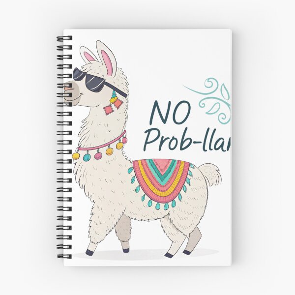 Item preview, No Prob-Llama — Funny Llama Design designed and sold by Erik Visnievskij.