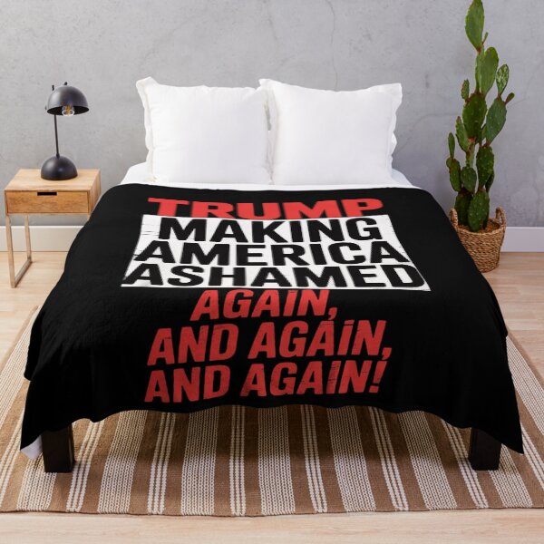 Item preview, Trump Making America Ashamed Again Anti-Trump Political designed and sold by MonsterBuddiess.