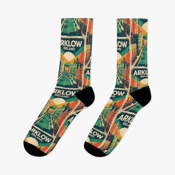 Item preview, Arklow Ireland 1950s Vintage Travel Tourism designed and sold by TravelersGems.
