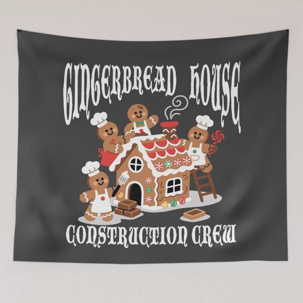 Item preview, Gingerbread House Construction Crew Matching Kids Men Women designed and sold by Colorfulman.