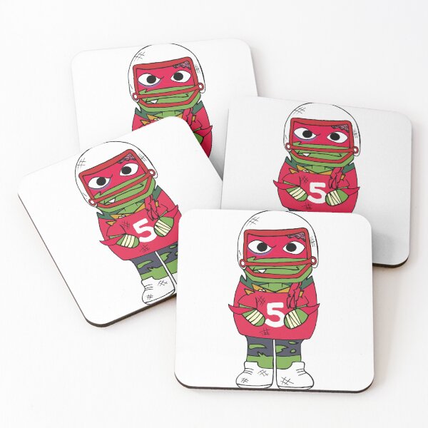 Item preview, TMNT Halloween: Rise Zombie Quarterback Raph designed and sold by Leah'sArt&Stuff.