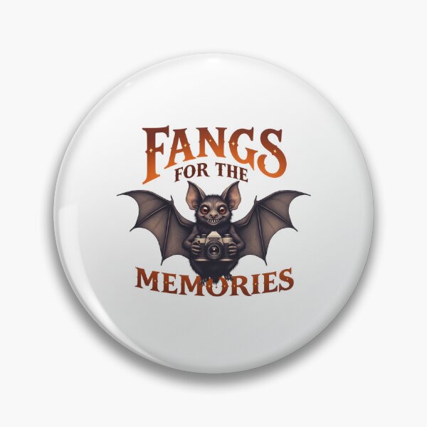 Item preview, Fangs for the Memories Realistic Halloween T-Shirt – Vampire Bat Photo Style Tee designed and sold by relso.