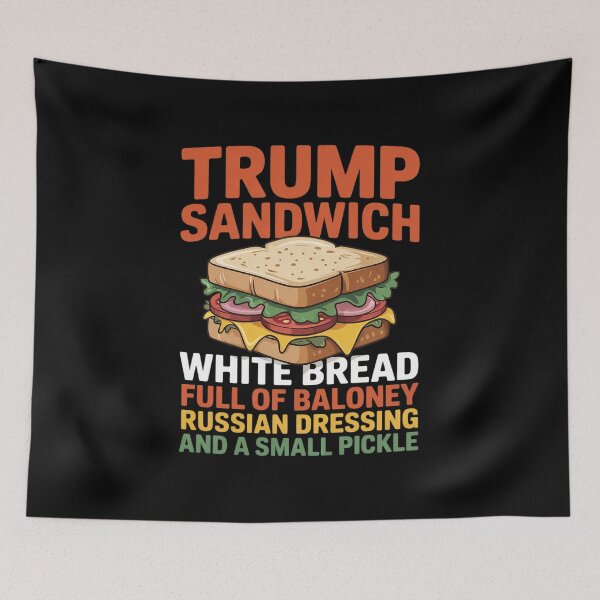 Item preview, Trump Sandwich - Joe Biden Supporter Anti Trump  designed and sold by GGrizeldaRivas.