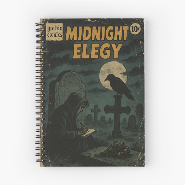 Item preview, Graveyard Poetry: Midnight Elegy designed and sold by bapupa.