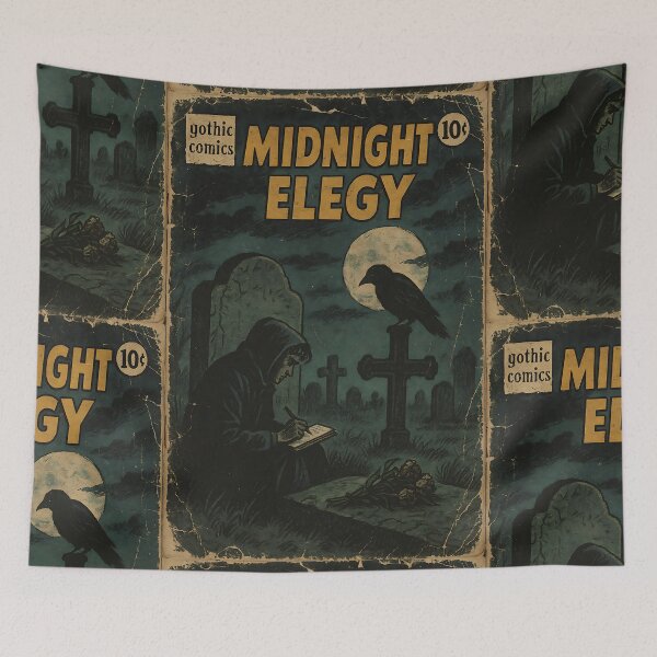 Item preview, Graveyard Poetry: Midnight Elegy designed and sold by bapupa.