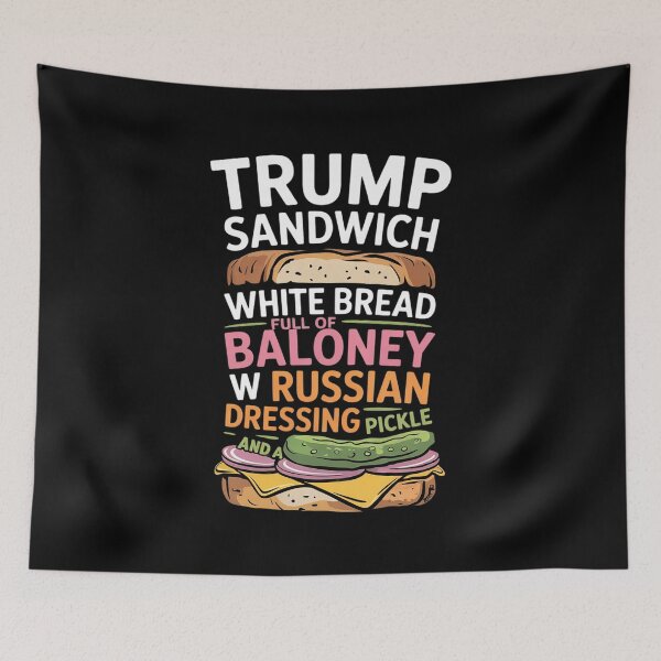 Item preview, Trump Sandwich Anti-Trump Impeachment  designed and sold by GGrizeldaRivas.