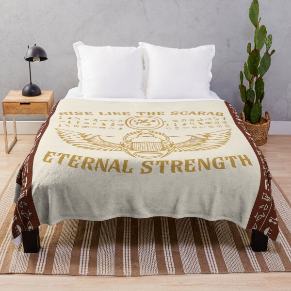 Item preview, Rise Like The Scarab – Eternal Strength Egyptian Design designed and sold by DaVinciFeather.