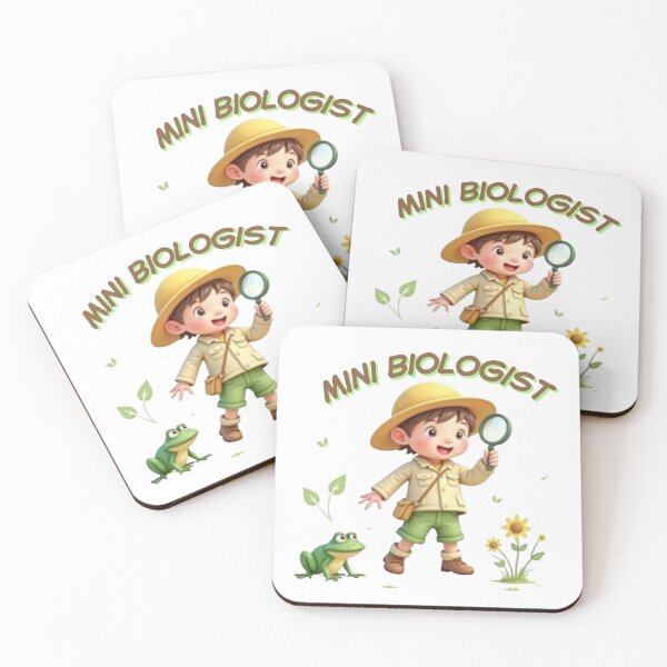 Item preview, Mini Biologist Explorer” – Cute Nature & Science Kids Design | Eco Adventure T-Shirt, Hoodie, Mug & Gifts designed and sold by CallisC-Arts.
