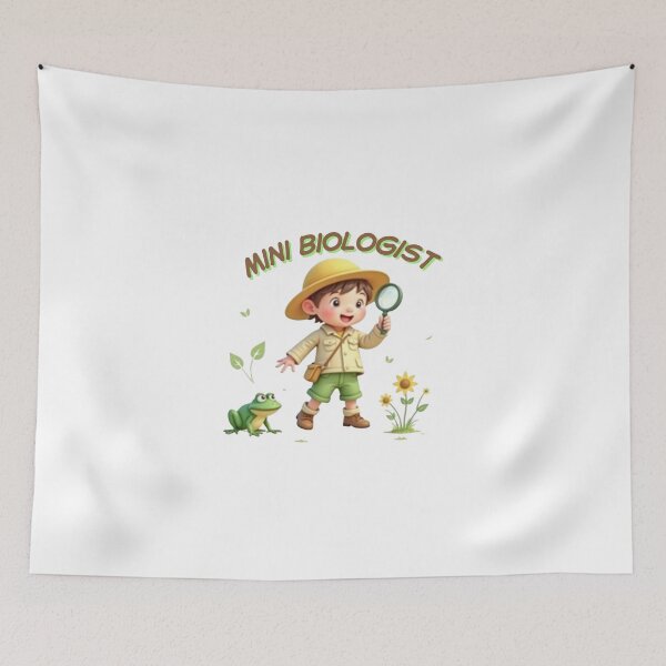 Item preview, Mini Biologist Explorer” – Cute Nature & Science Kids Design | Eco Adventure T-Shirt, Hoodie, Mug & Gifts designed and sold by CallisC-Arts.