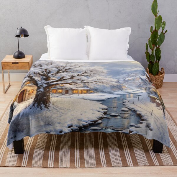 Item preview, Pyrenean villages under the snow designed and sold by jefboutique6150.