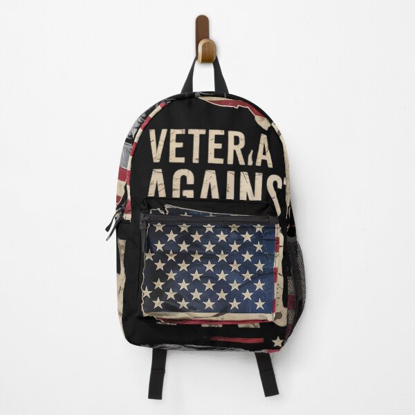 Item preview, Veterans Against Donald Trump American Flag designed and sold by GGrizeldaRivas.