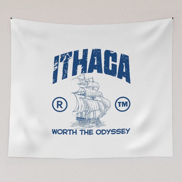 Item preview, Ithaca: worth the odyssey (Ithaca Greece) designed and sold by Peerless-Prime.