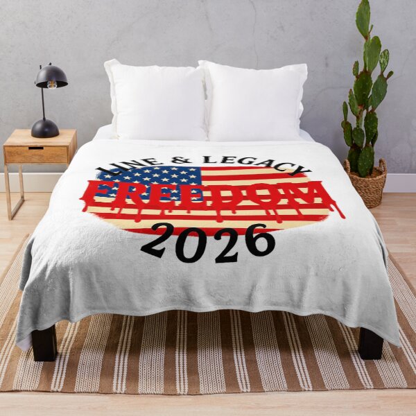 Item preview, Red White & Blue Freedom 2026 – Patriotic Art by Line & Legacy designed and sold by lineandlegacy.