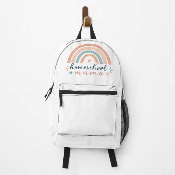 Item preview, Homeschool Mama Rainbow Retro Design designed and sold by VividOrganica.