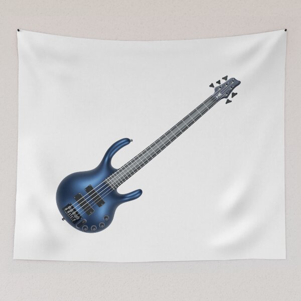Item preview, Copie de Red NIGHT50 - Red guitar tilted 50° - 3D Rock drawing designed and sold by Marmoth Design.