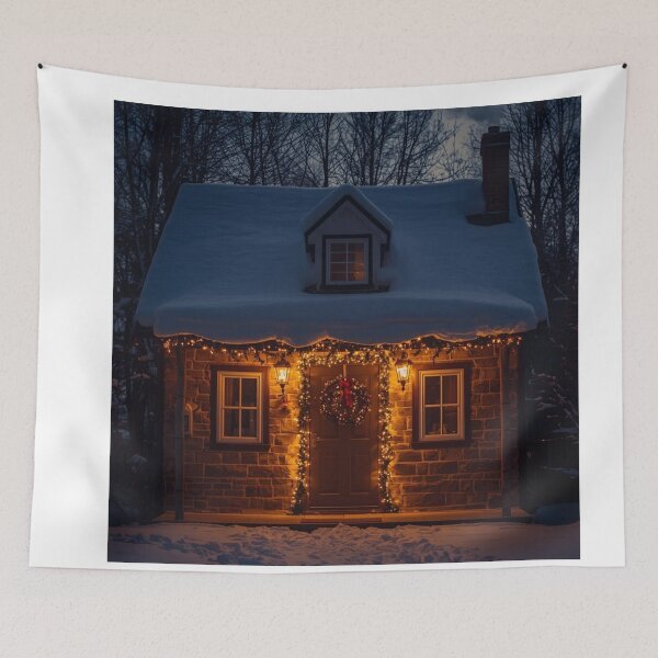 Item preview, Christmas hut designed and sold by Wemmie's luxe hub .