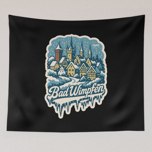 Item preview, Bad Wimpfen Kraichgau Winter Scene   designed and sold by Boogosh.