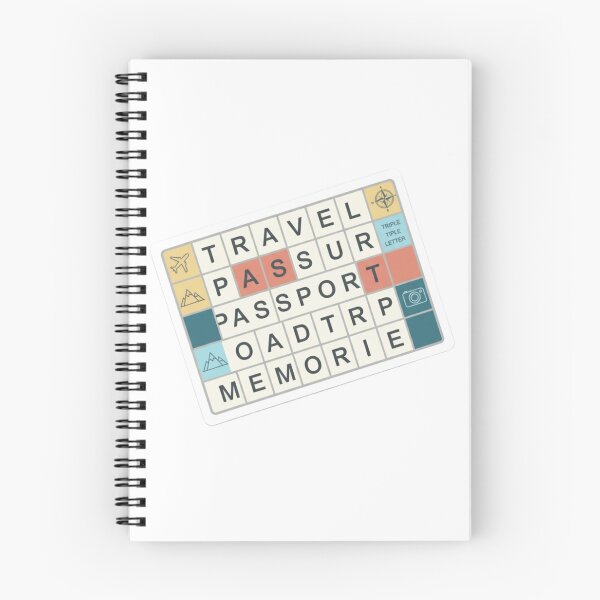 Item preview, Wanderlust Word Game designed and sold by HeyitsCee.