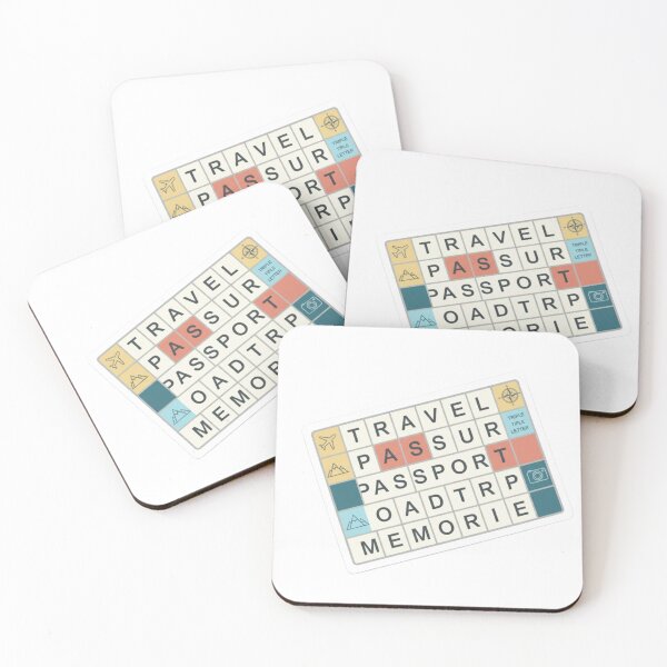 Item preview, Wanderlust Word Game designed and sold by HeyitsCee.