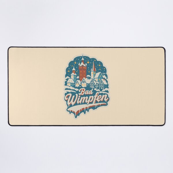 Item preview, Bad Wimpfen Winter Illustration designed and sold by Boogosh.