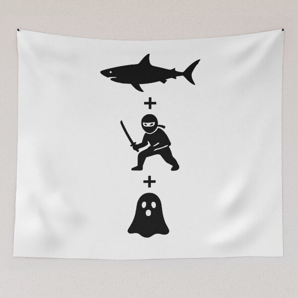 Item preview, Ninja Ghost Blade - SHARK designed and sold by Saint Arts Studio.
