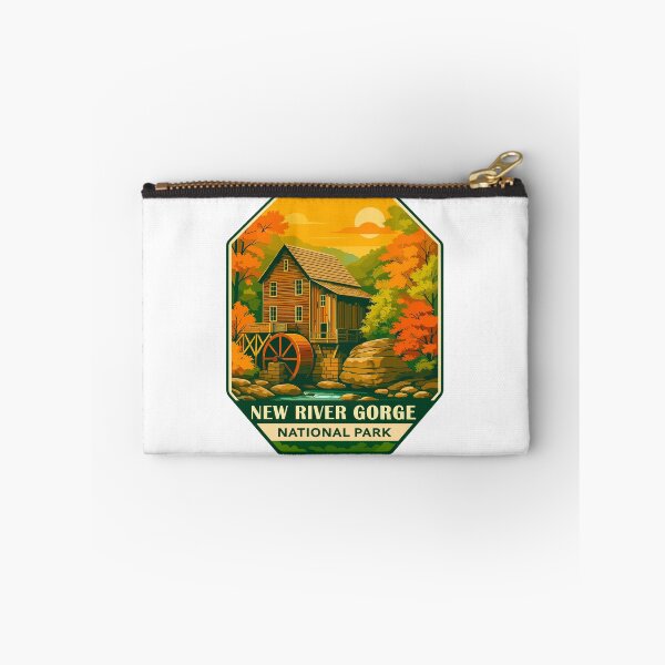 Item preview, New River Gorge National Park Retro Bridge Sticker designed and sold by Ismeal Von.