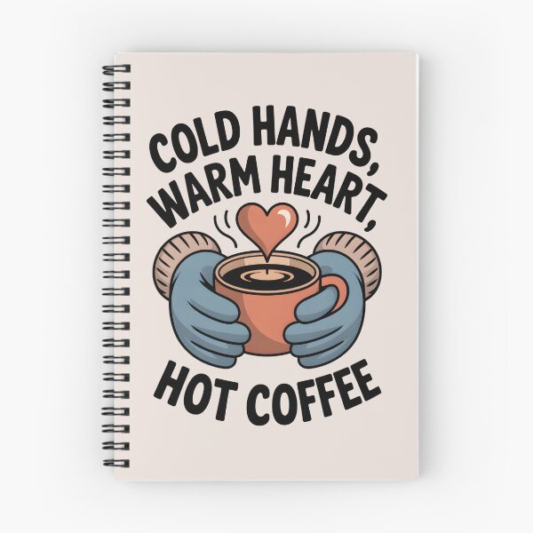 Item preview, Cold Hands, Warm Heart, Hot Coffee  designed and sold by HueGarden.