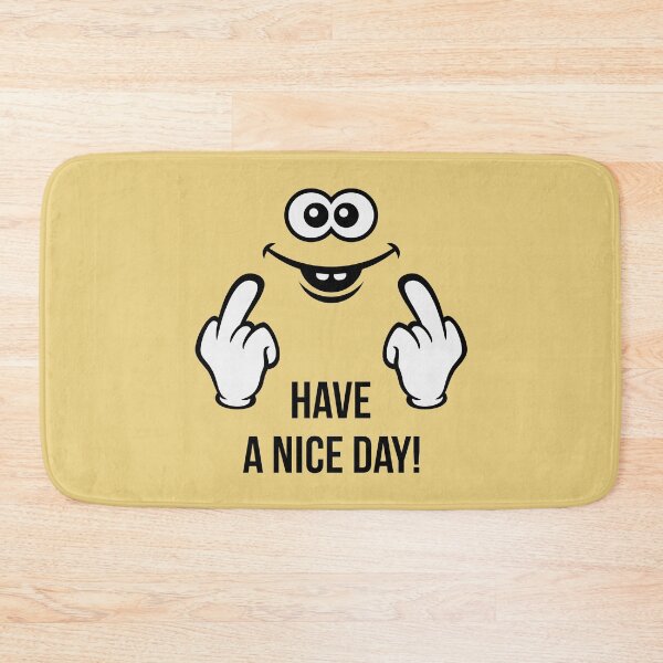 Item preview, Smiling Face – Have A Nice Day! (Stinky Finger) designed and sold by MrFaulbaum.