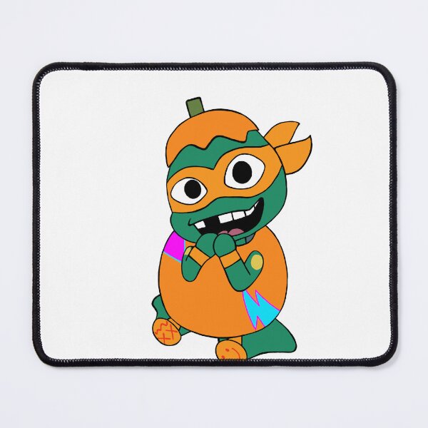 Item preview, TMNT Halloween: Rise Mikey the Pumpkin designed and sold by Leah'sArt&Stuff.
