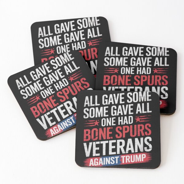 Item preview, Veterans Anti-Trump Tshirt Draft Dodger Bone Spurs for Vets  designed and sold by GGrizeldaRivas.