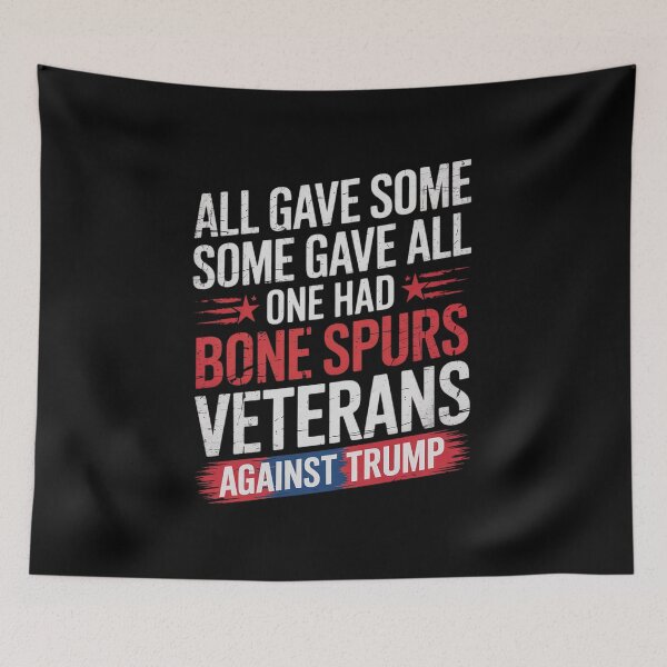Item preview, Veterans Anti-Trump Tshirt Draft Dodger Bone Spurs for Vets  designed and sold by GGrizeldaRivas.
