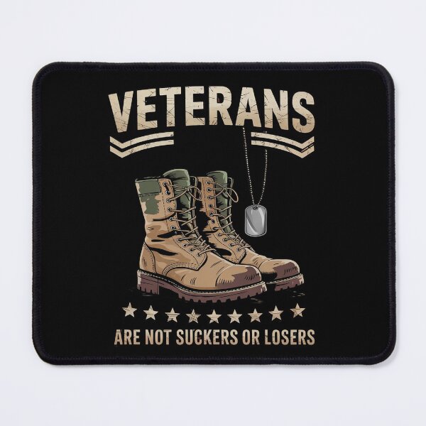 Item preview, Veterans Are Not Suckers Or Losers Anti-Trump 8645  designed and sold by GGrizeldaRivas.