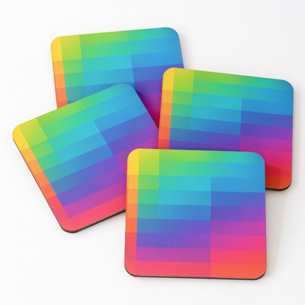 Item preview, Radiant rectangles in the color flow designed and sold by Sigtrix.
