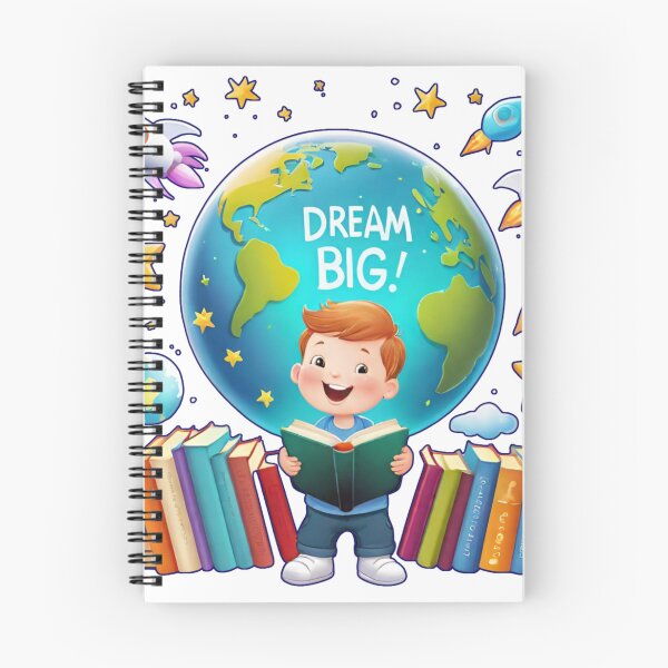 Item preview, “Dream Big, Be Curious!” – Inspirational Kids Science & Learning Design | Motivational T-Shirt, Hoodie, Mug & Gift Collection designed and sold by CallisC-Arts.