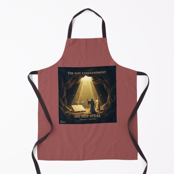 Item preview, The Eighth Commandment – Do Not Steal , designed and sold by PaintMeWorld.