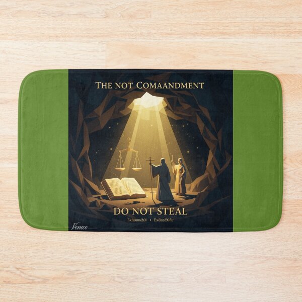 Item preview,  The Eighth Commandment – Do Not Steal ,  designed and sold by PaintMeWorld.