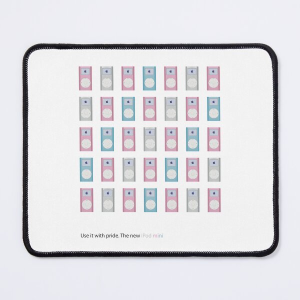 Item preview, Apple iPod mini Trans Pride Ad designed and sold by Sara's Café.